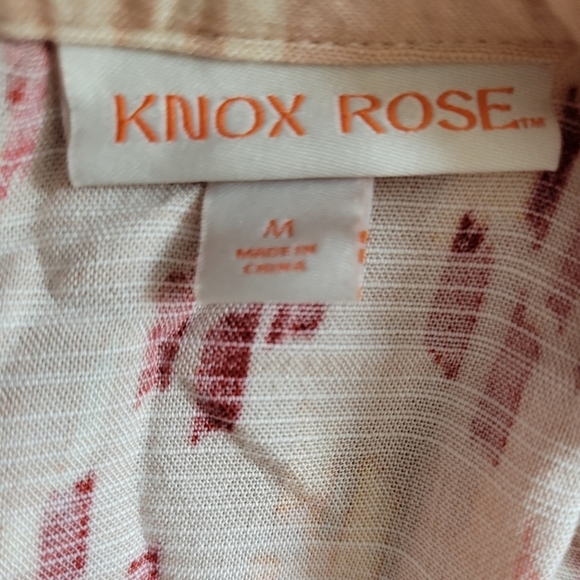 Knox Rose Women's Pale Coral Boho Maxi Dress Size Medium - Picture 6 of 7